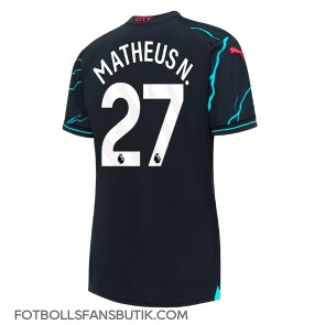 Manchester City Matheus Nunes #27 Replika Tredje Tröja Damer 2023-24 Kortärmad